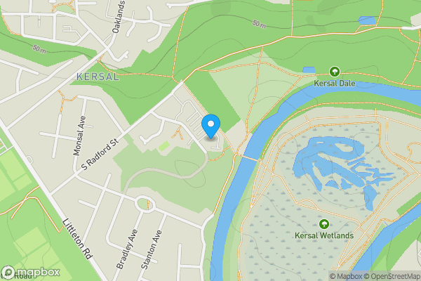 Map location for Flat 50 Peninsula Building, Kersal Way, Salford, M7