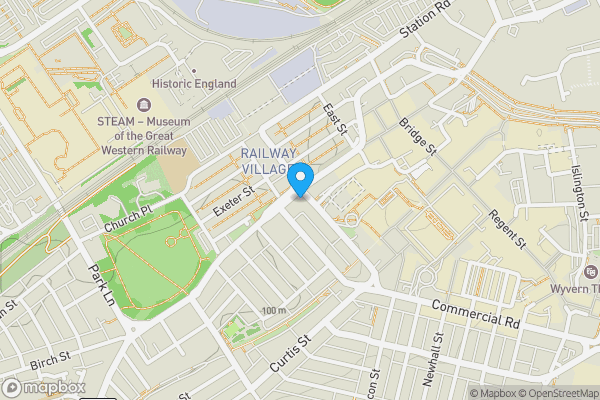 Map location for Flat 22 1 Farnsby Street, Swindon, Wiltshire, SN1 5AP