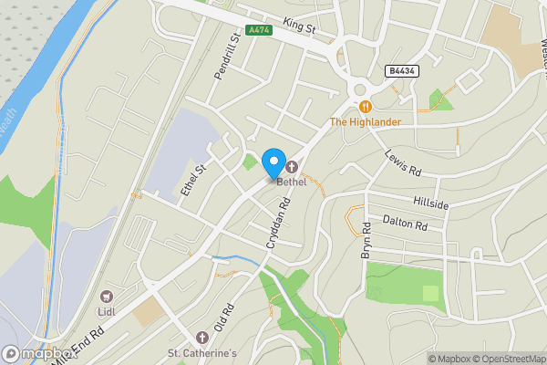 Map location for 49, Neath, Neath Port Talbot, SA11 1AR