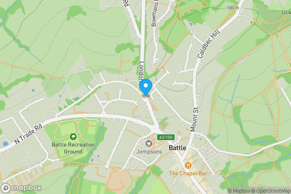 Map location for London Road, Battle, East Sussex, TN33 0ET