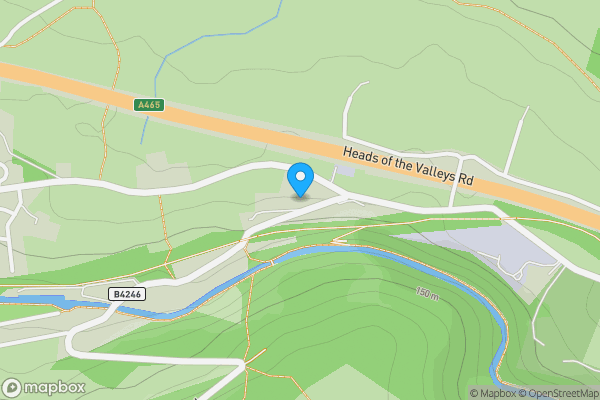 Map location for Gatesgarth, Blaenavon Road, Govilon, Abergavenny, NP79PF