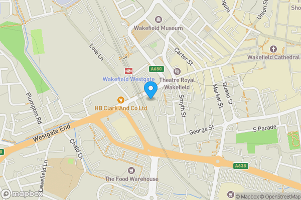 Map location for 5 Westgate Central, 117 Westgate, Wakefield, West Yorkshire WF1 1EW