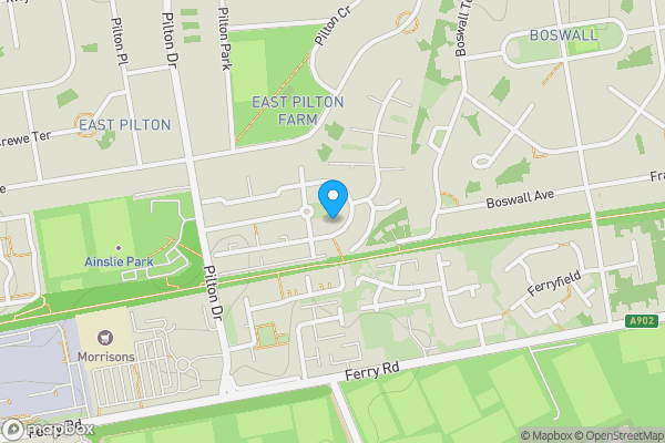 Map location for Flat 6, 5, East Pilton Farm Crescent, Edinburgh, Midlothian, EH5 2GF