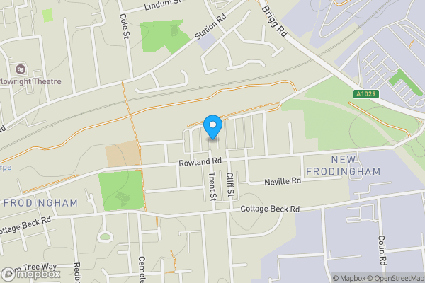 Map location for 12 Winn Street, Scunthorpe DN16 1TB