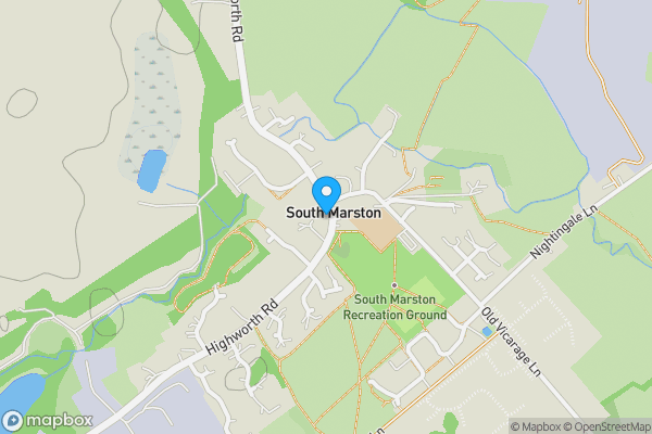 Map location for The Old Post Office, Thornhill Road, South Marston, Swindon, Wiltshire SN3 4RY