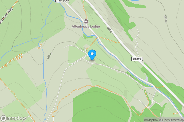 Map location for Rose Cottage Allenheads Northumberland NE47 9JE United Kingdom