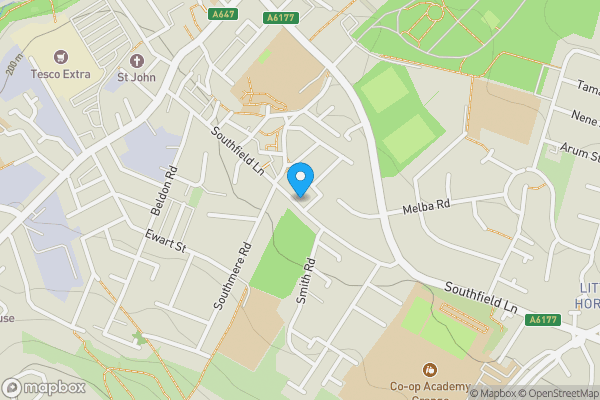 Map location for 210, Southfield Lane Bradford, BD7 3NQ
