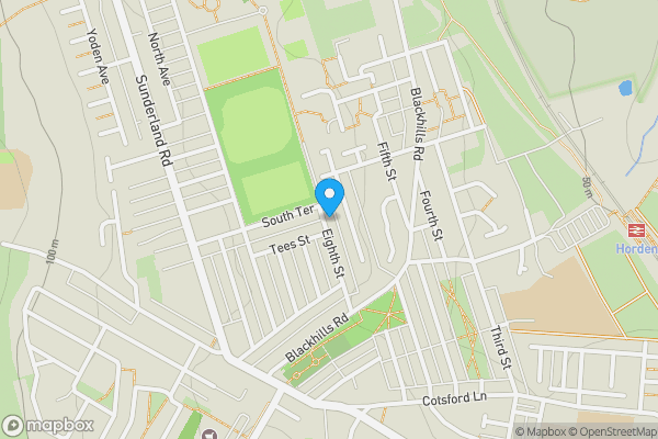 Map location for 5, Eighth Street Horden, Peterlee, County Durham, SR8 4LY