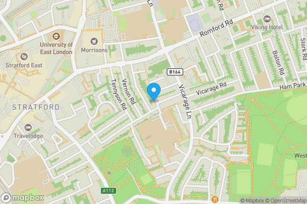 Map location for 24 Maiden Road, Stratford, London, E15 4EZ