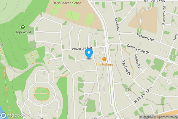Map location for Garnet Avenue, BIRMINGHAM, West Midlands, B43 7RJ