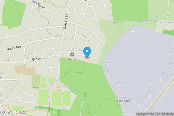 Map location for 40 Roundwood Grove Rawmarsh, Rotherham, South Yorkshire, S62 5HN