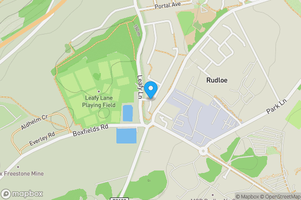 Map location for Springfield Close, Corsham, Wiltshire, SN13 0JP