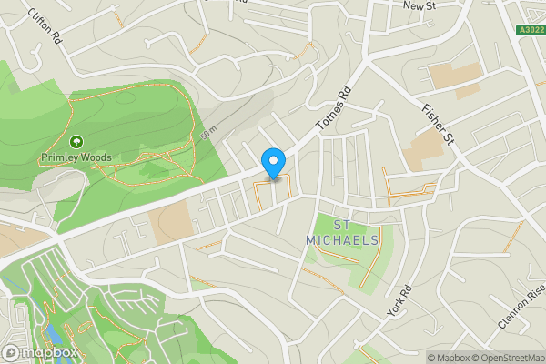 Map location for Garage At Merritt Road, Paignton, Devon TQ3 3RR