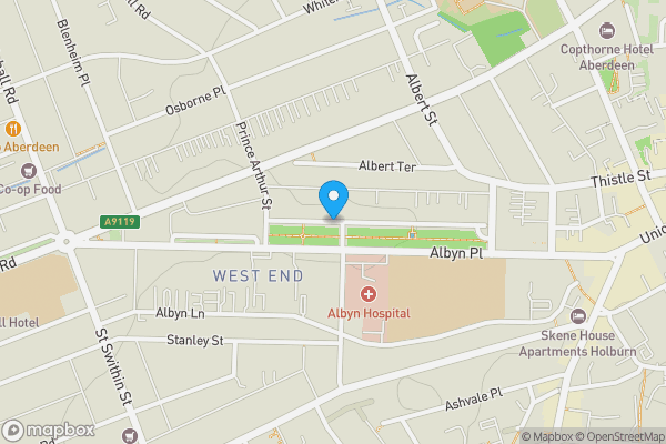 Ab10 Postcode Map 3 Queens Terrace Aberdeen Aberdeenshire AB10 1XL