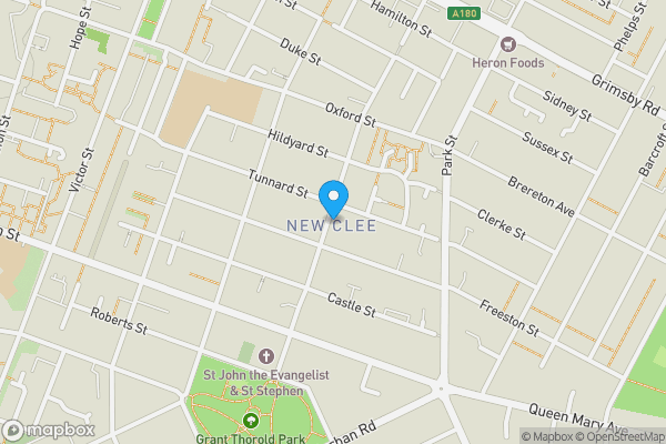 Map location for 139 Rutland Street, Grimsby, South Humberside, DN32 7NE