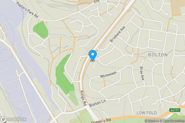 Map location for 28, Perth Avenue Bradford, BD2 1EE