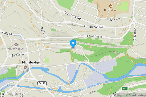 Map location for Armitage Road, HUDDERSFIELD, West Yorkshire, HD3 4JN