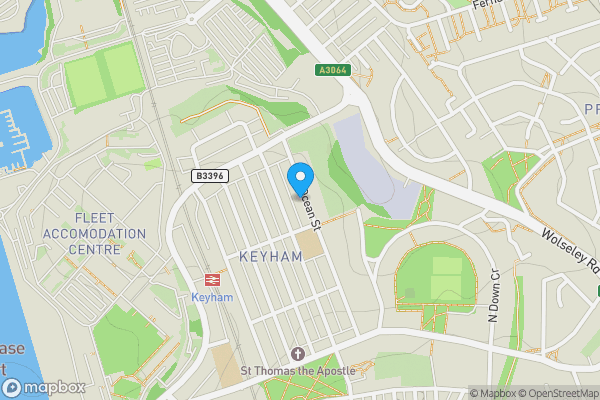 Map location for 36 Ocean Street, Plymouth, Devon, PL2 2DJ