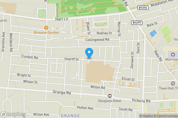 Map location for Sheriff Street, Hartlepool, Cleveland, TS26 8EZ