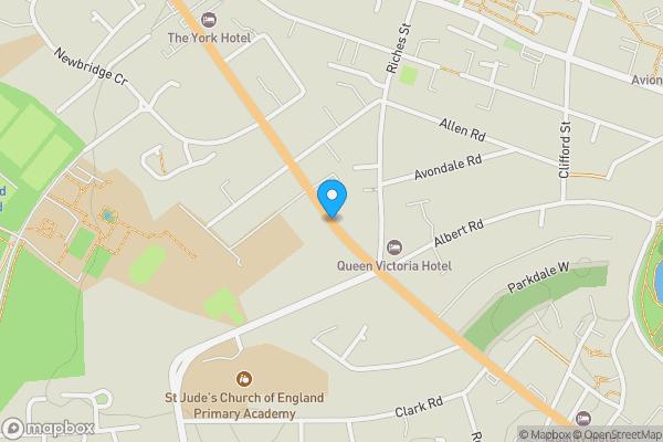 Map location for Tettenhall Road, WOLVERHAMPTON, West Midlands, WV6 0BZ