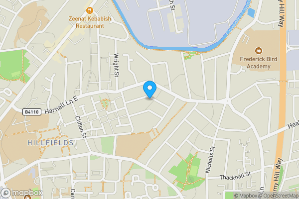 Map location for 48 Blythe Road, Hillfields, Coventry, West Midlands CV1 5AW