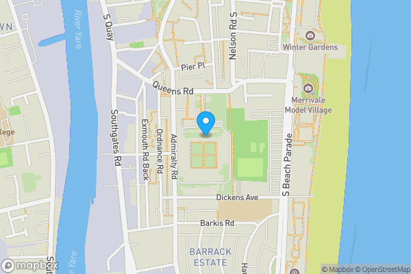 Map location for 14 The Great Court Royal Naval Hospital, Great Yarmouth, Norfolk, NR30 3JU