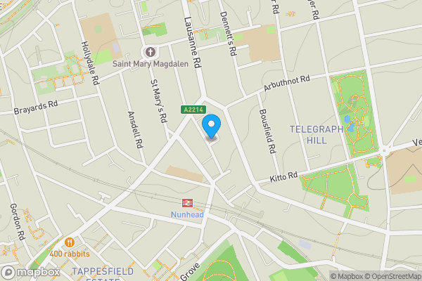 Map location for 25 Selden Road, Nunhead, London, SE15 2JF