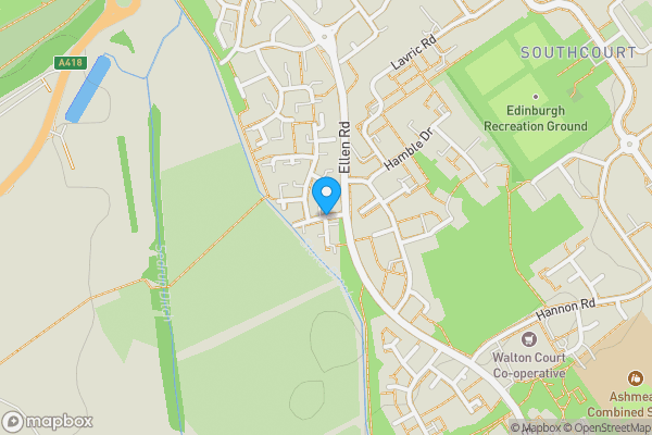 Map location for Crocus Drive, AYLESBURY, Buckinghamshire, HP21 8YT