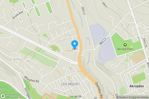 Map location for 6 Turney Street, Halifax, HX3 5PP