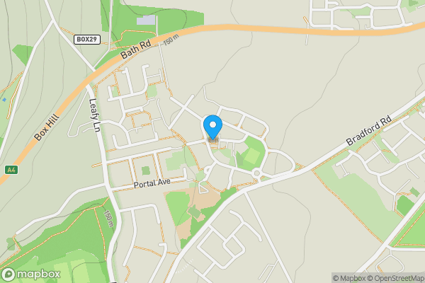 Map location for 4, Westwood Road, Corsham, SN13 0NJ