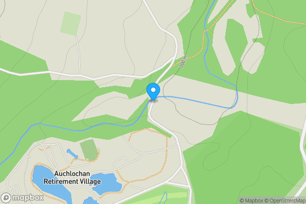 Map location for 7 The Cottages Auchlochan, Lesmahagow, Lanark, Lanarkshire ML11 0GJ