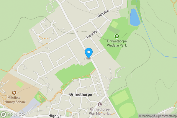 Map location for Site Of The  Former Bullet Sports & Social Club, 63 Brierley Road, Grimethorpe, Barnsley, South Yorkshire, S72 7EJ