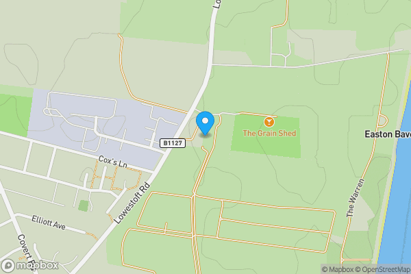 Map location for 1169 Broadside Park Farm,, Southwold, Suffolk, IP18 6SX