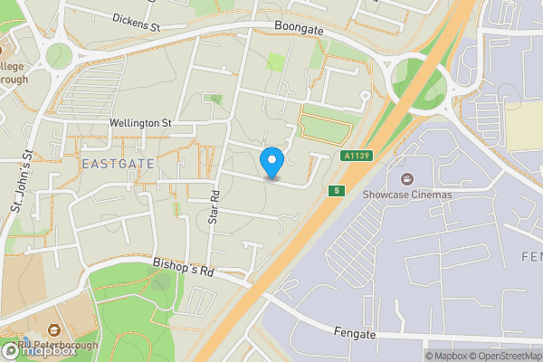 Map location for Glenton Street, PETERBOROUGH, Cambridgeshire, PE1 5HH