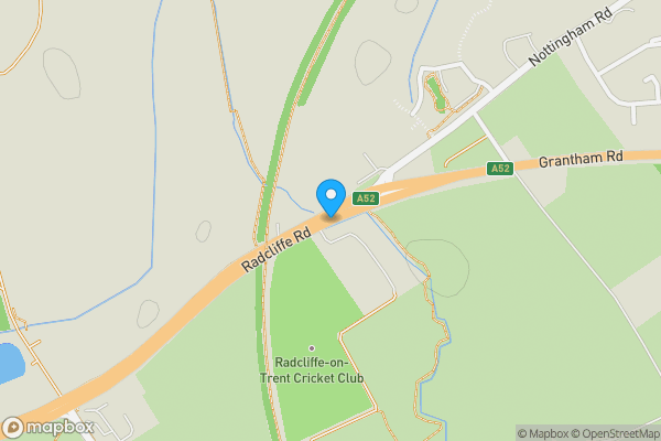 Map location for Land Off Radcliffe Road, Radcliffe on Trent, Nottinghamshire, NG12 2DU