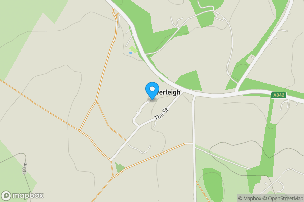 Map location for The Former Crown Hotel, Marlborough Road, Eveleigh, Wiltshire, SN8 3EY