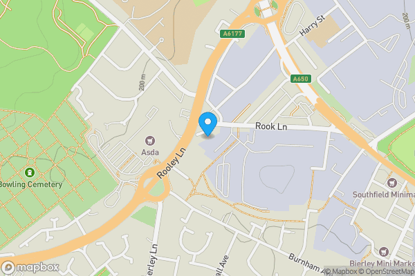 Map location for 38 Rook Lane, Bradford, BD4 9NJ