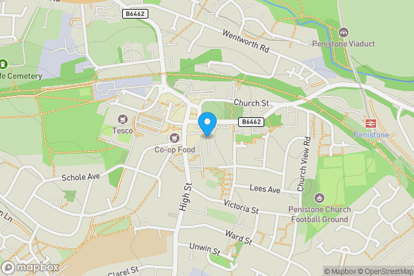 Map location for The Old Vicarage, Collegiate Crescent, Broomhall, Sheffield, South Yorkshire