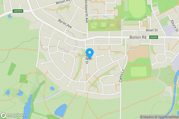Map location for 3 Plots of Land Radcliffe, Manchester, Greater Manchester, M26 3TF