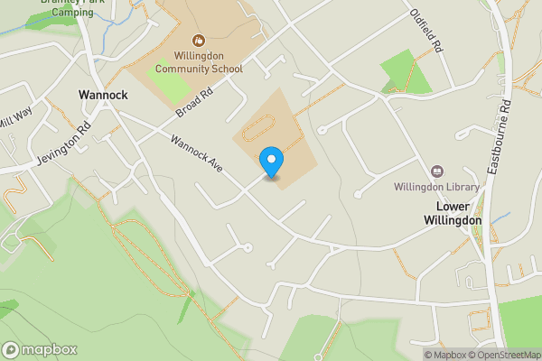 Map location for 26 Rapsons Road, Eastbourne, East Sussex, BN20 9RJ