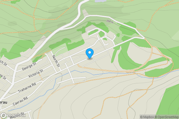 Map location for 50 Blaencaerau Road, Maesteg, CF34 0PP