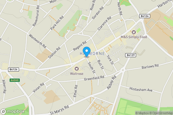 Map location for South Street, Birmingham, West Midlands, B17 0DB