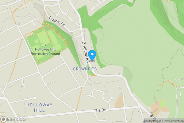 Map location for 97 Brighton Road, Godalming, Surrey, GU7 1PW