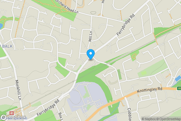Map location for 40 Ferrybridge Road, Pontefract , WF8 2PD