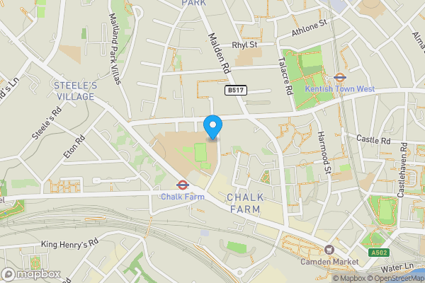Map location for 11D Crogsland Road, Chalk Farm, London, NW1 8AY
