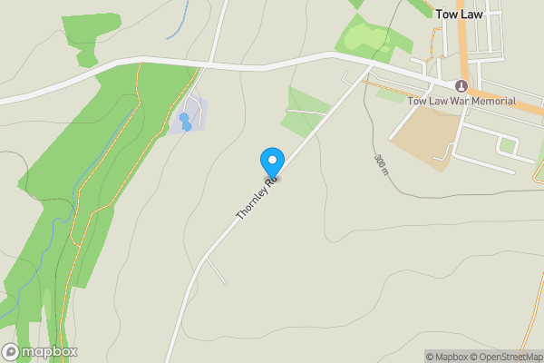 Map location for Thornley Road, BISHOP AUCKLAND, County Durham, DL13 4ED