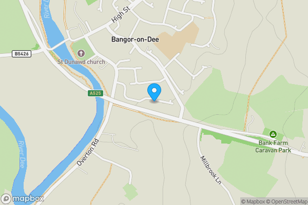 Map location for Dee, Wrexham, Clwyd, LL13 0DZ