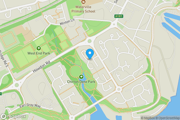 Map location for Blucher Road, North Shields , NE29 6XJ