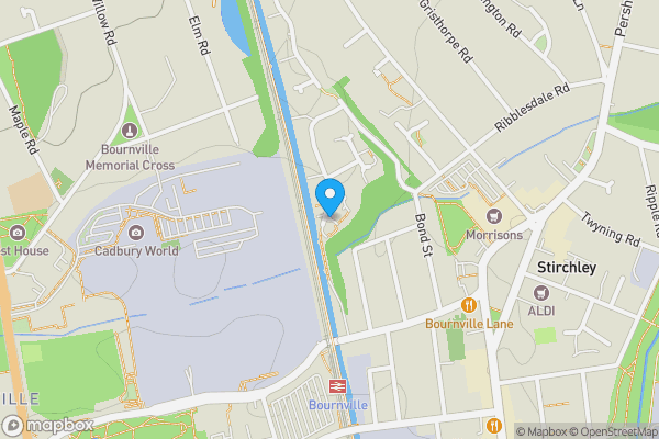 Map location for Lea Yield Close, Birmingham, West Midlands, B30 2LZ