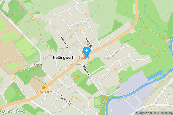 Map location for 89 Market Street Hollingworth, Hyde, Cheshire, SK14 8JA